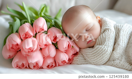 Mothers Day. Mothers and Pregnant Womens Day. AI generated. Mothers Day. Mothers and Pregnant Womens Day. AI generated. 125439180
