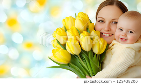 Mothers Day. Mothers and Pregnant Womens Day. AI generated. Mothers Day. Mothers and Pregnant Womens Day. AI generated. 125439200