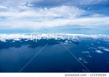 Aerial view of Nuku Hiva in the Marquesas Islands, French Polynesia Aerial view of Nuku Hiva in the Marquesas Islands, French Polynesia 125439284