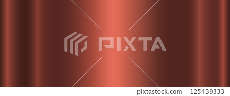A shimmering brown metallic gradient. Abstract background with gradient effect, metallic, foil texture. 125439333