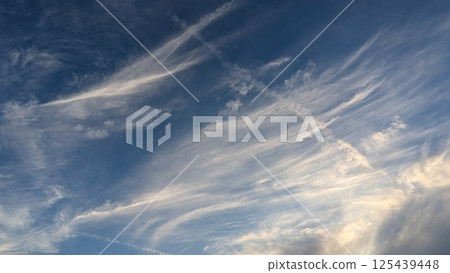 Cloudy sky Cloudy sky 125439448