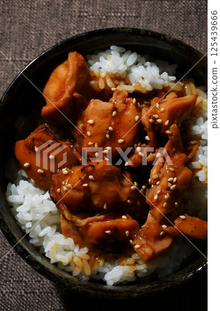 Yakitori bowl Yakitori bowl 125439666