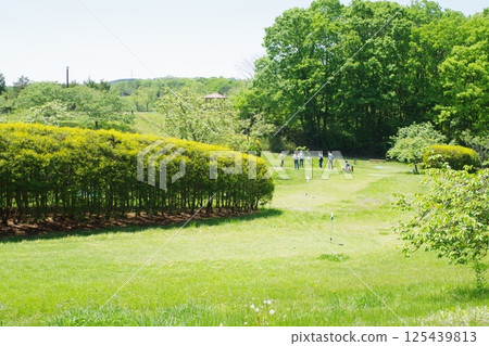 比北山公園的大型高爾夫球場 125439813