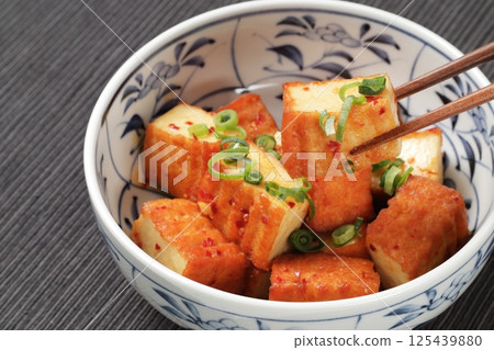 Atsuage steak Atsuage steak 125439880