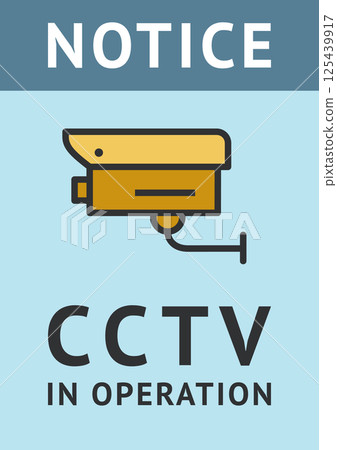 CCTV banner, video surveillance, security camera CCTV banner, video surveillance, security camera 125439917
