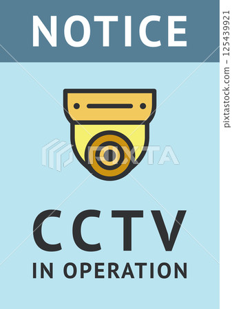 CCTV banner, video surveillance, security camera CCTV banner, video surveillance, security camera 125439921