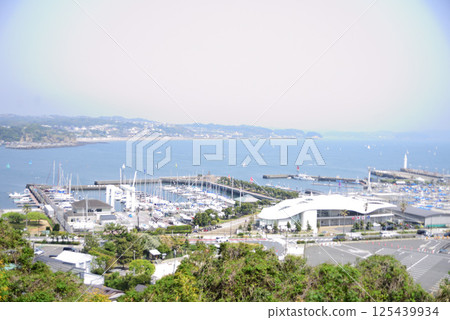 從江之島中宮廣場眺望 125439934