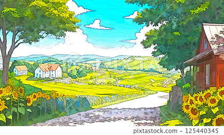 Some rural scenery 125440345