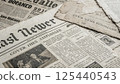 old newspaper background 125440543