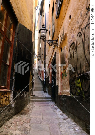 The alley of Stockholm 125440962