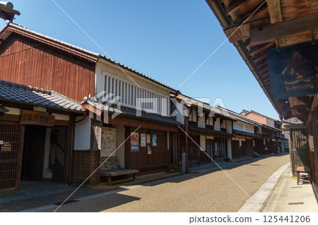 Sekijuku, townhouse streetscape Sekijuku, townhouse streetscape 125441206