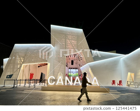 EXPO2025: Canada Pavilion Showing Frozen Waterways EXPO2025: Canada Pavilion Showing Frozen Waterways 125441475