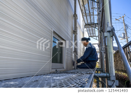 獨立式住宅外牆修繕工程 外牆翻新 125441493