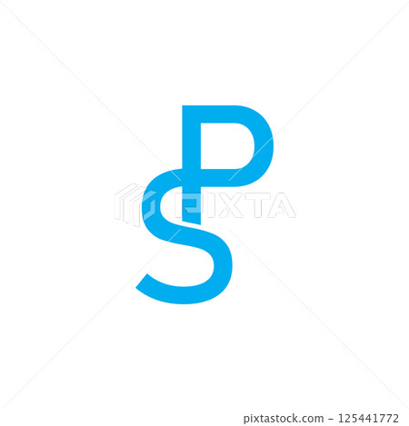 PS letter business modern logo design PS letter business modern logo design 125441772
