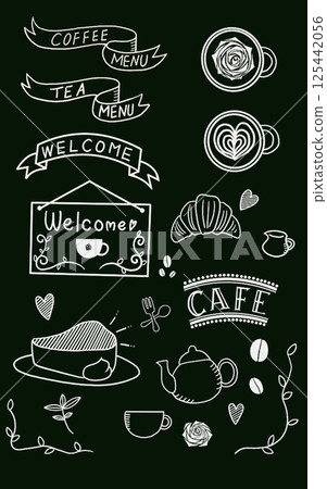 咖啡館標誌圖 125442056