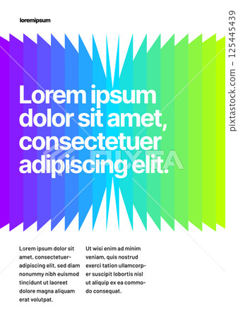 Layout template for events or business related. 125445439
