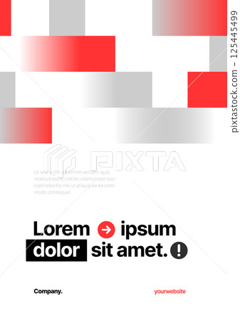 Layout template for events or business related. 125445499