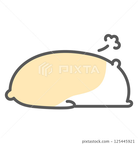 A tired golden hamster A tired golden hamster 125445921