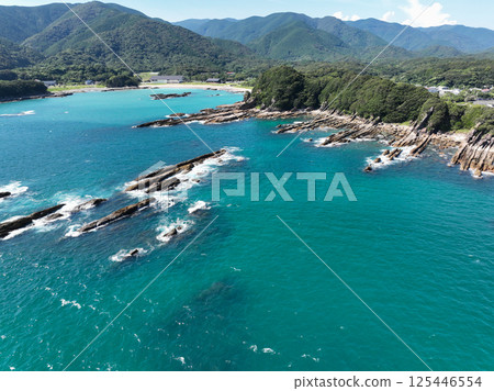 Scenery of Tatsukushi Coast, Tosashimizu City, Kochi Prefecture 125446554