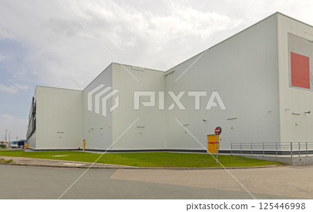 Large Industrial Building 125446998