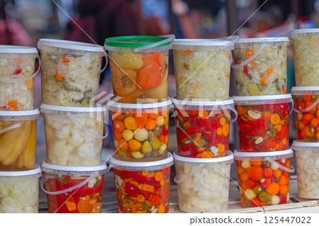 Pickled Vegetables Preserve Pickled Vegetables Preserve 125447022