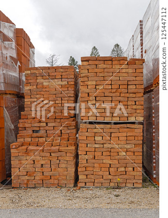 Pallets of Bricks Pallets of Bricks 125447112