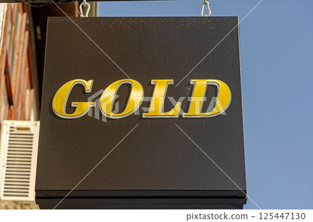 Gold Sign Jewelery Store Gold Sign Jewelery Store 125447130