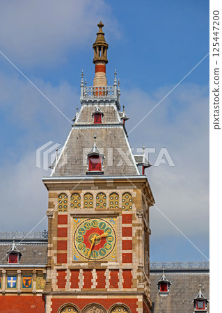 Central Station Amsterdam Clock Central Station Amsterdam Clock 125447200