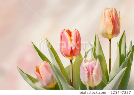 一束美麗的鬱金香 一束美麗的鬱金香 125447227