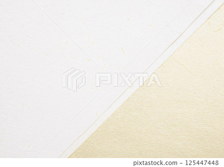 Gold and white Japanese paper image background 125447448