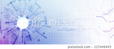 Circuit abstract background for science and business presentation 125448443