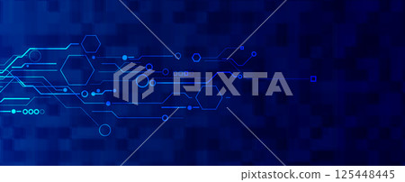 Circuit abstract background for science and business presentation Circuit abstract background for science and business presentation 125448445
