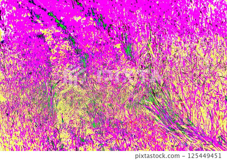 Partially mowed lawn. Green fresh grass. Lawn, carpet, field with natural green trimmed grass 125449451