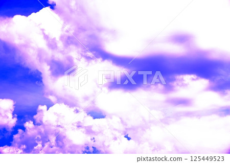 blue sky and white clouds. Changed color scheme. blue sky and white clouds. Changed color scheme. 125449523