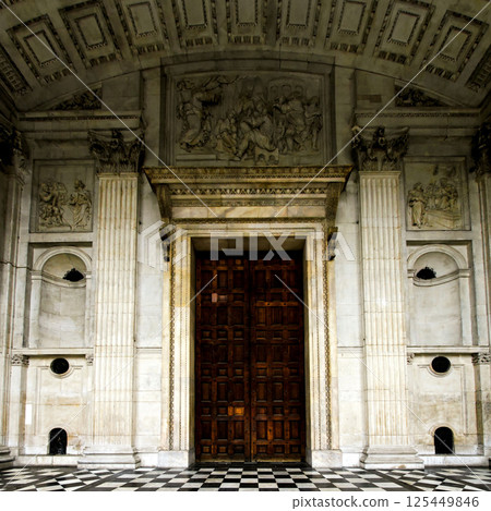 Church entrance Church entrance 125449846