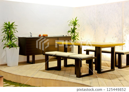 Open kitchen Open kitchen 125449852