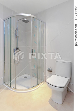Bathroom shower 125449859