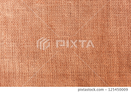 texture fabric burlap for sewing orange background color macro texture fabric burlap for sewing orange background color macro 125450009