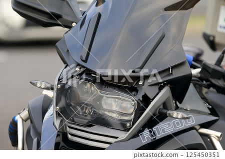 Motorcycle headlight 125450351