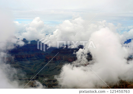 Cloudy Day At The Grand Canyon Arizona Cloudy Day At The Grand Canyon Arizona 125450763