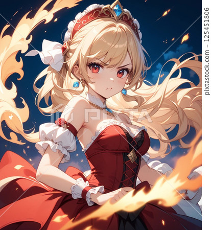 The princess who controls fire 125451806