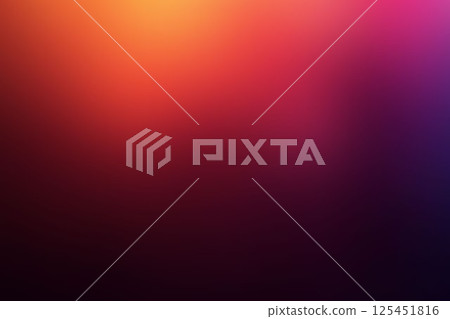 Saturated colors smoothly flow into each other, creating a sense of energy and dynamism. Warm hues of orange and pink at the top gradually transition to deep purple tones at the bottom. Saturated colors smoothly flow into each other, creating a sense of energy and dynamism. Warm hues of orange and pink at the top gradually transition to deep purple tones at the bottom. 125451816