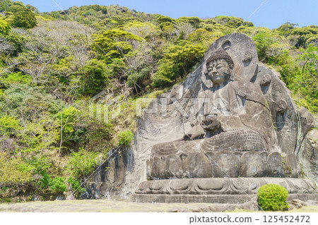 [千葉縣]鋸山：日本寺廟與大佛廣場 125452472
