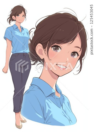 女工程師_全身胸圍_1 125453045