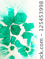 Green abstract tie-dye pattern 2 125453998
