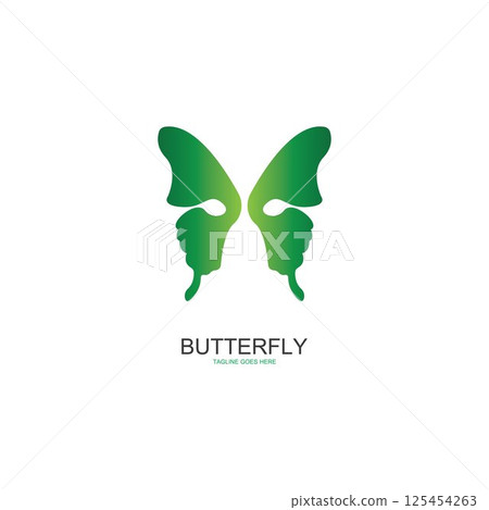 Beauty Butterfly icon design 125454263
