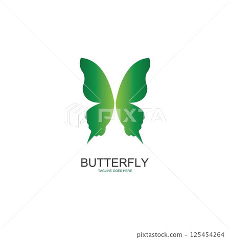 Beauty Butterfly icon design 125454264