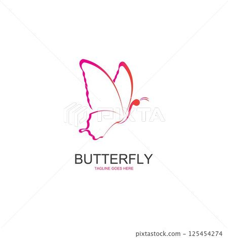 Beauty Butterfly icon design Beauty Butterfly icon design 125454274