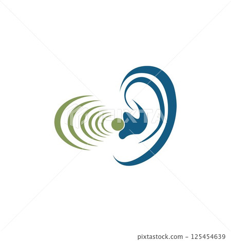 Hearing Logo Template vector icon design Hearing Logo Template vector icon design 125454639