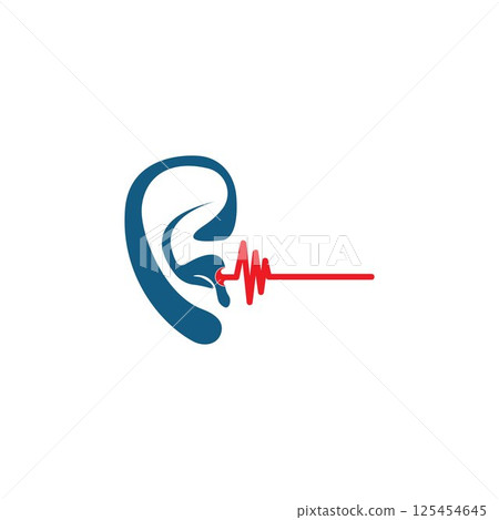 Hearing Logo Template vector icon design Hearing Logo Template vector icon design 125454645